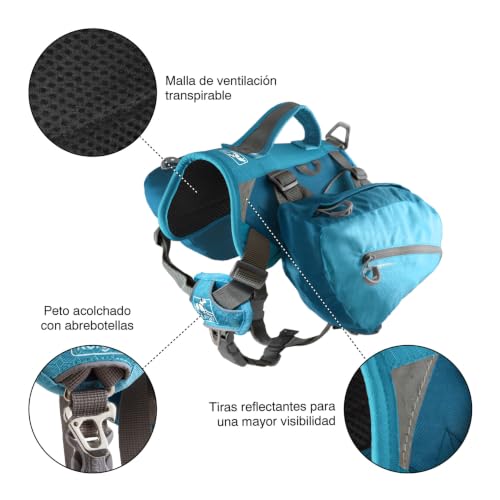 Baxter Dog Backpack Harness (Baxter Pack / Chili/Barn Red)