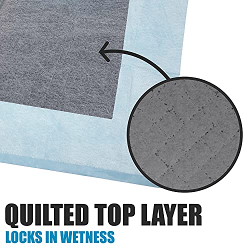 Charcoal Puppy Pads XL 320 Count 34"x28" (XL / 320-Count (Charcoal))