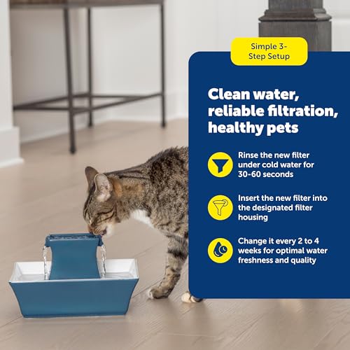 Drinkwell Pet Fountain Replacement Carbon Filters (Pack of 12 / Carbon Filters)