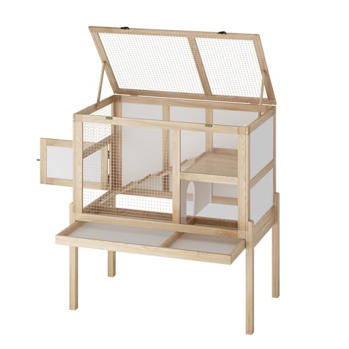 Guinea Pig House for 2 with Stand