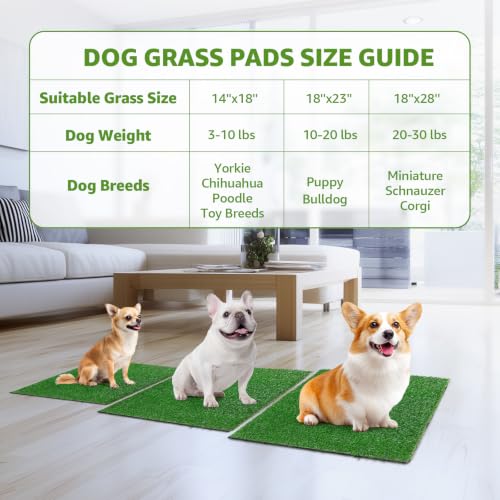 Dog Grass Pee Pads (14*18 inch)
