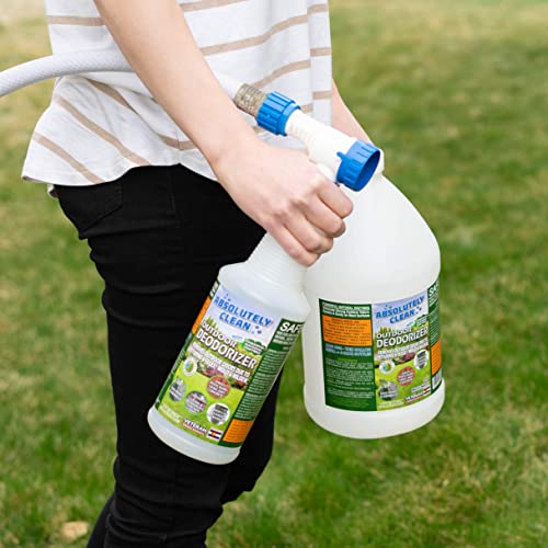 Amazing Outdoor Deodorizer odor eliminator Natural Enzyme Just Spray & Walk Away Grass (128 Fl Oz (Pack of 1))