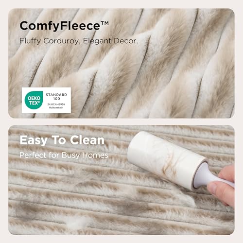 ComfyFleece® Memory Foam Orthopedic Dog Beds Large Sized Dog 35" (Amphora / 35.0"l X 25.0"w X 7"th)