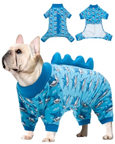 Shark Costume Dog Pajamas (X-Large / Shark style)