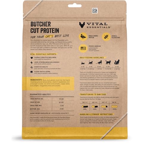Freeze Dried Cat Food (15 Ounce (Pack of 1))