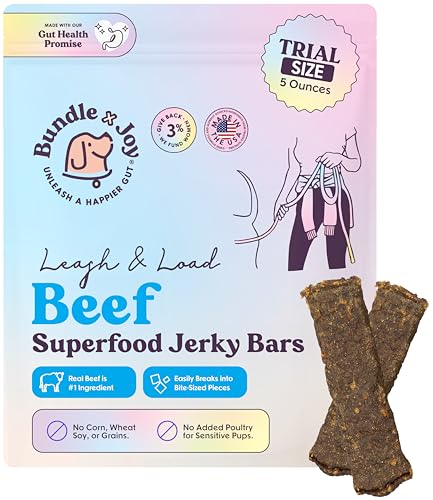 Beef Jerky Dog Training Treats (5 Ounce)