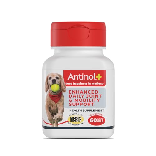 Plus Mobility Hip & Joint Supplement for Dogs (60 Count)