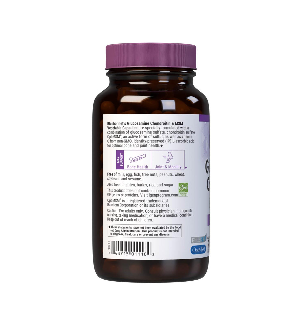 Nutrition Glucosamine Chondroitin & MSM (120 Count (Pack of 1))