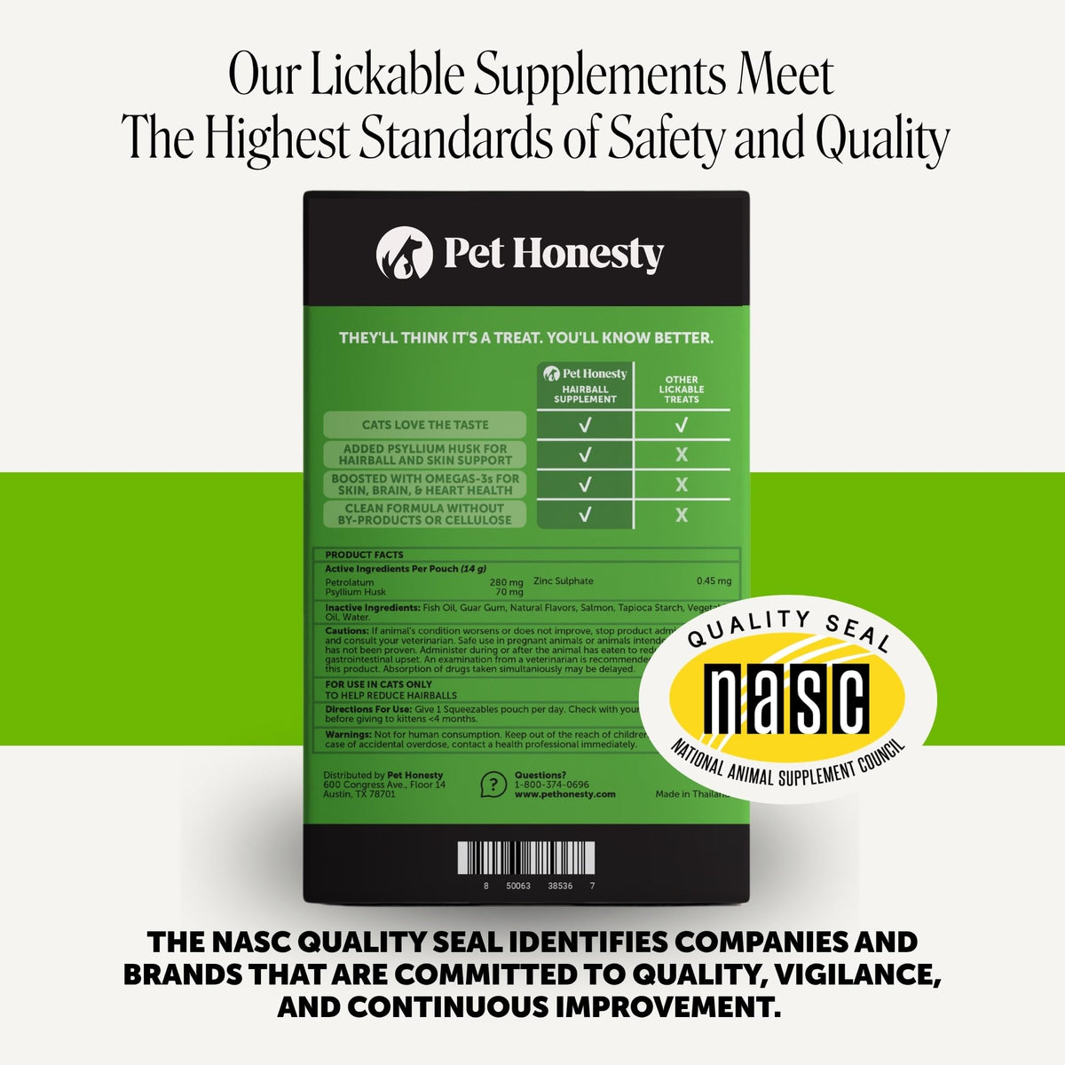 Vet Backed Hairball Remedy Lickable Puree (20-Day Supply)