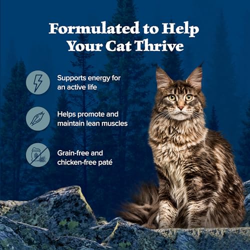 Wilderness Rocky Mountain Recipe Wet Cat Food Flakes (5.5 Ounce (Pack of 24))