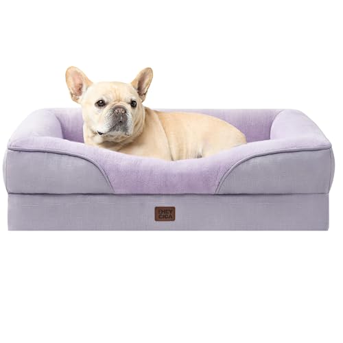 Orthopedic Dog Bed for Medium Dog (Purple / 30x20x6.5)