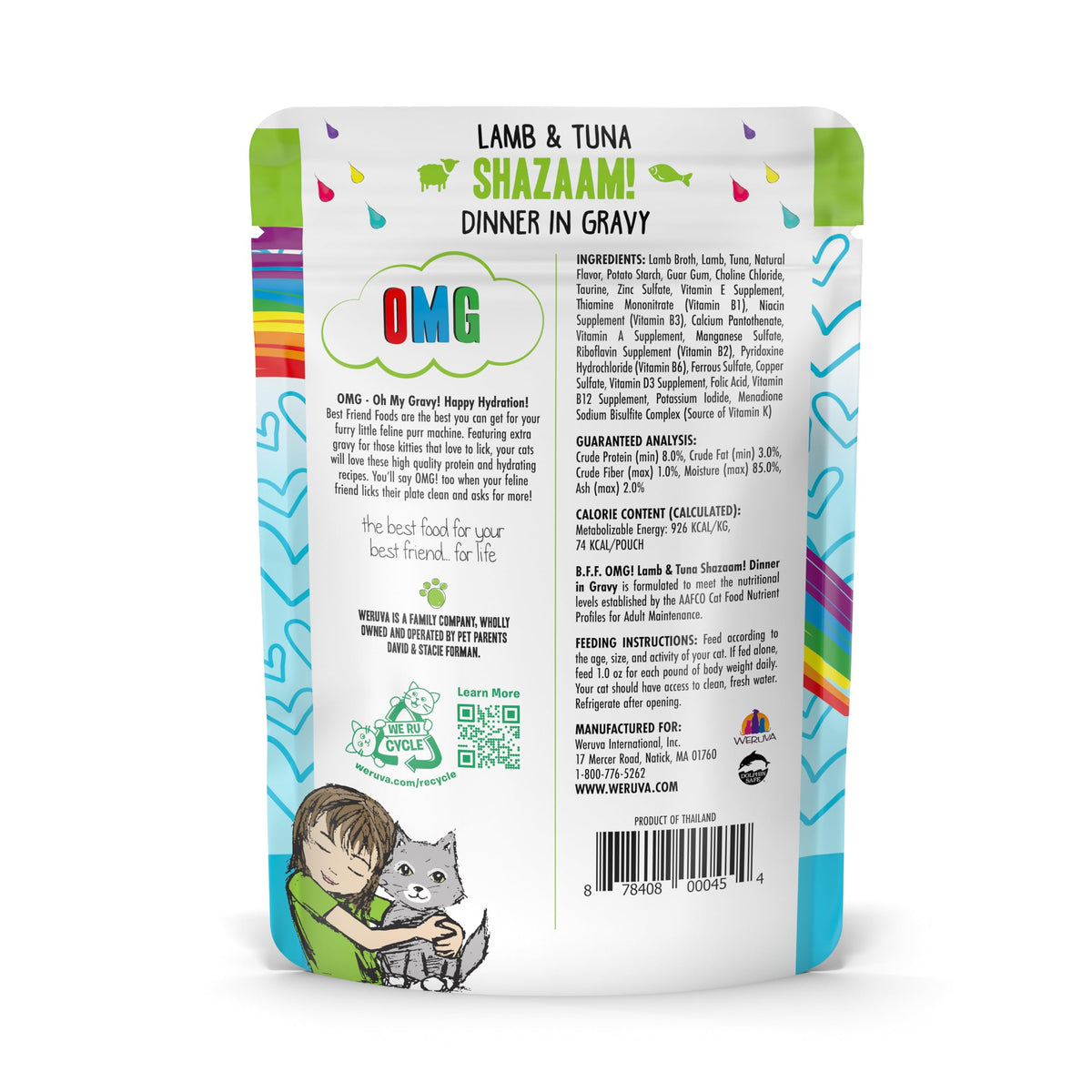 B.F.F. OMG Best Feline Friend Oh My Gravy! (2.8 Ounce (Pack of 12))