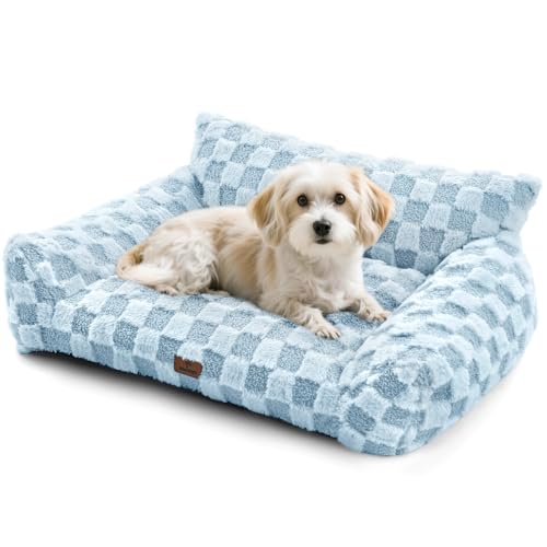Cat Bed Cat Couch for Puppy and Kitten (Blue / 32x24x10")