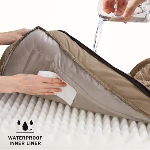 Orthopedic Dog Beds Large Sized (Brown / XL (42"x 32"x 7"))