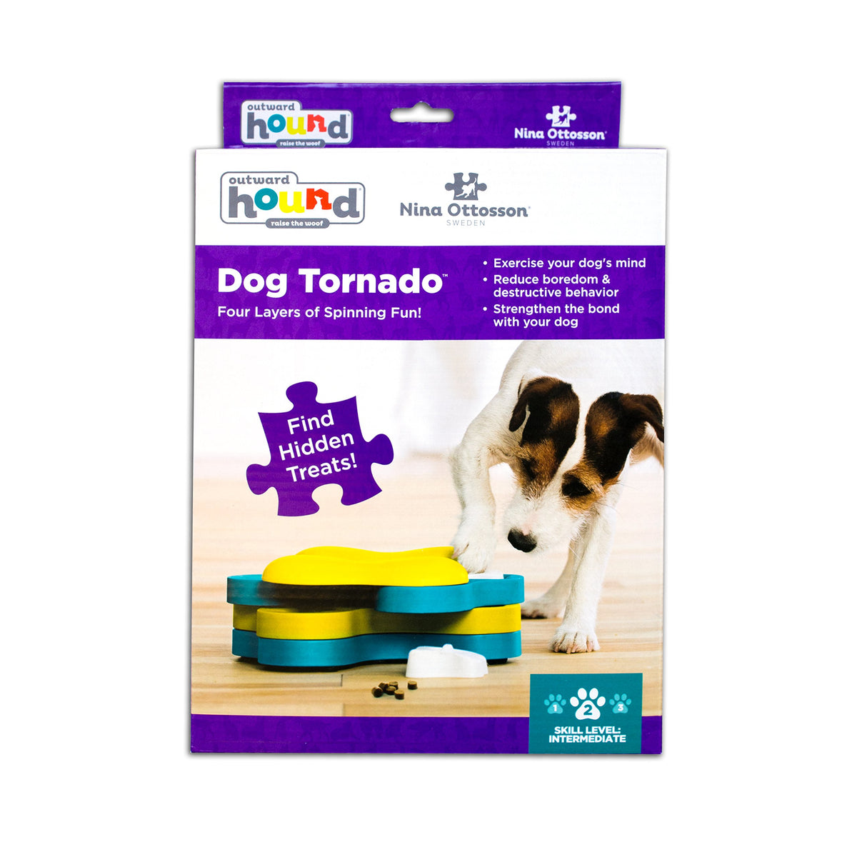 Nina Ottosson Dog Tornado Dog Toy Treat Puzzle