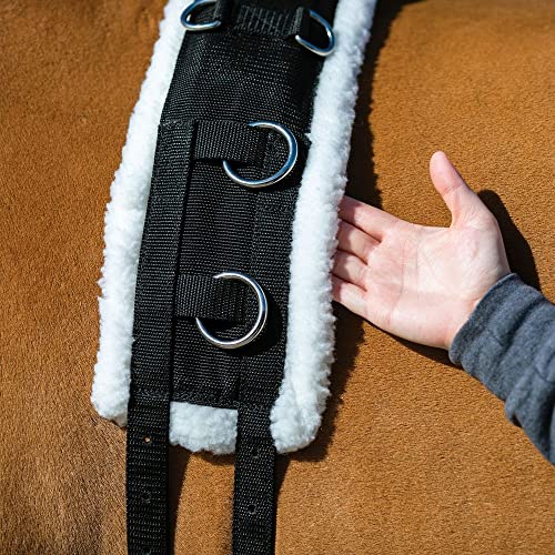 Fleece Lined Training Surcingle for Horses
