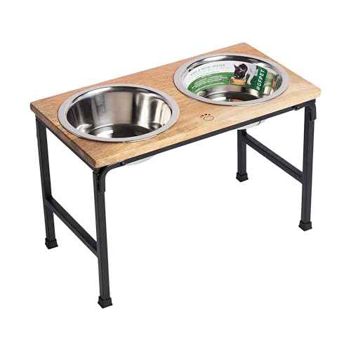 Wood & Metal Feeder (Tall)