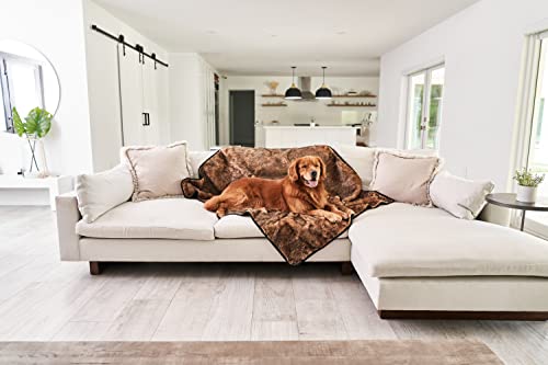 PupProtector Waterproof Throw Blanket (Sable Tan / Large (80" L x 62" W))