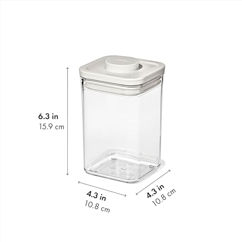 Pet Food Storage POP Container (Whisker Gray / 1.1 Qt)