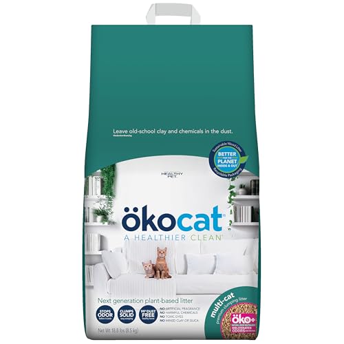 Multi Cat Natural Wood Clumping Cat Litter (18.8 lbs / Multi-cat)