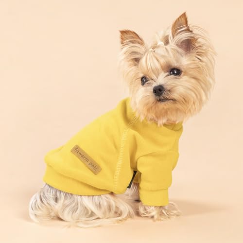 3 Pack Classic Fleece Dog Sweater (XX-Large / Orange-Yellow-Coffee)
