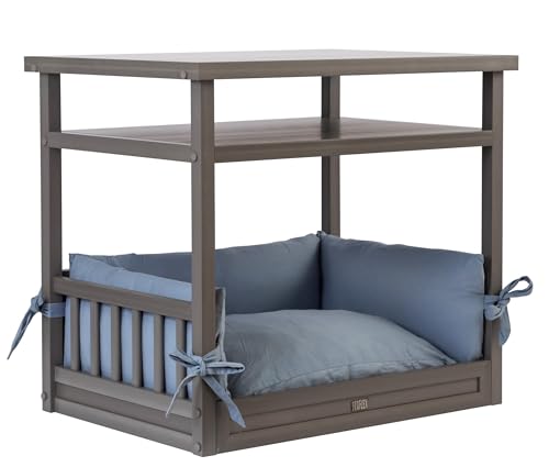 ECOFLEX® Nightstand Dog Bed (Grey)