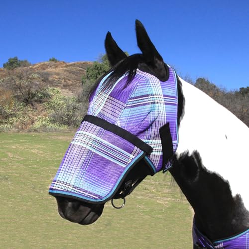 Fly Mask with Removable Nose (XL (Large Horse))