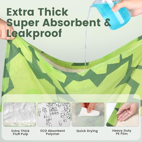 Disposable Puppy Pads XL (28"x30"-Green)