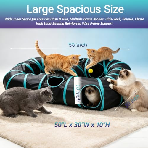 Interactive Cat Toy (8-Shape)