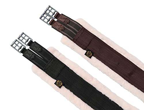 Daily English Girths for Horses (Black / 44“)