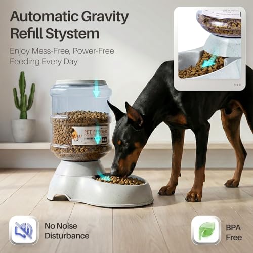 Gravity Pet Feeder (6-12 lb Feeder (3 Gallon) / Feeder)