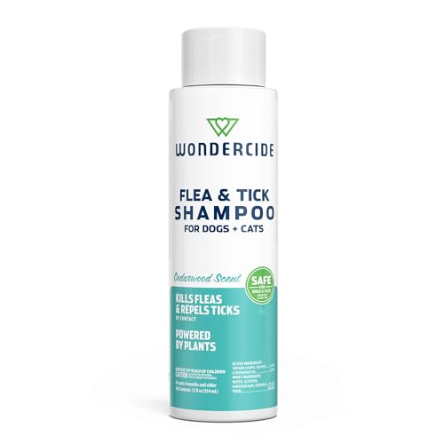 Flea & Tick Shampoo for Dogs and Cats (12 Fl oz)