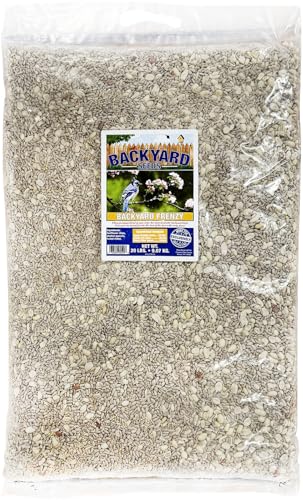 Backyard Seeds 20LB Backyard Frenzy Wild Bird Seed Blend (Backyard Frenzy / 20 Pound (Pack of 1))