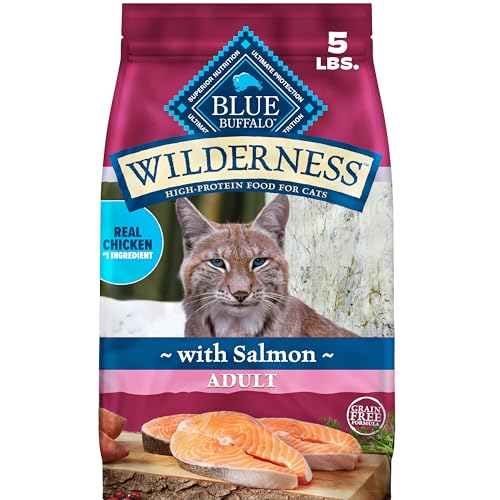 Wilderness Salmon Adult Dry Cat Food (5 Pound (Pack of 1))