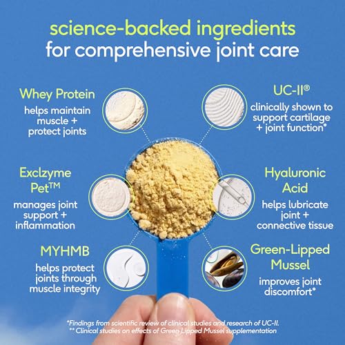 Omega 3 Fish Oil for Dogs 16Oz & Advanced Care Hip & Joint Supplement for Dogs 12.7Oz Powder for Mobility & Movement (16 Fl Oz)
