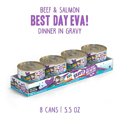 B.F.F. OMG Best Feline Friend Oh My Gravy! (5.5 Ounce (Pack of 8))