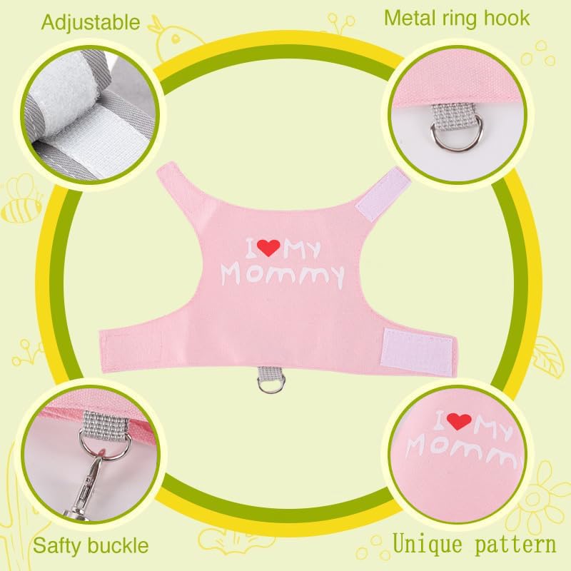 Small Animal Travel Backpack Carrier (Pink)