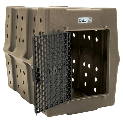 Dakota 283 Canine Rough and Tough Economy Dog Crate (X-Large / Coyote Granite)