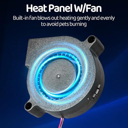 Reptile Heating Panel Temperature Adjustable Reptile Heat Panel for Terrariums