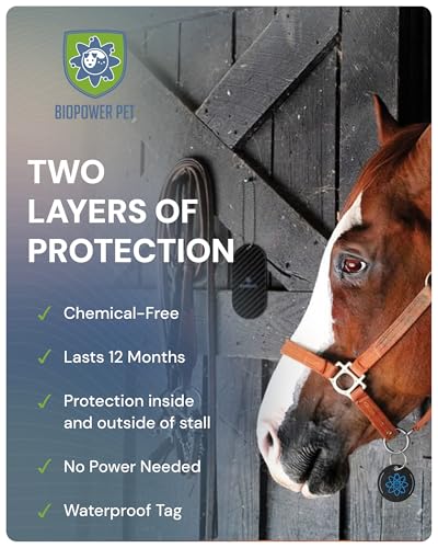 BioPower Natural Fly & Tick Repellent for Horses (Tag Bundle)