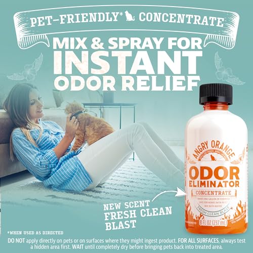 Pet Odor Eliminator Concentrate for Cat Urine and Smells (8 Fl Oz (Pack of 1))