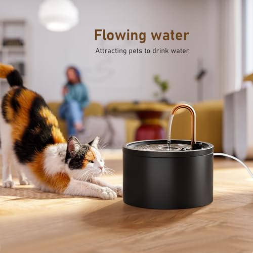 Ceramic Cat Water Fountain