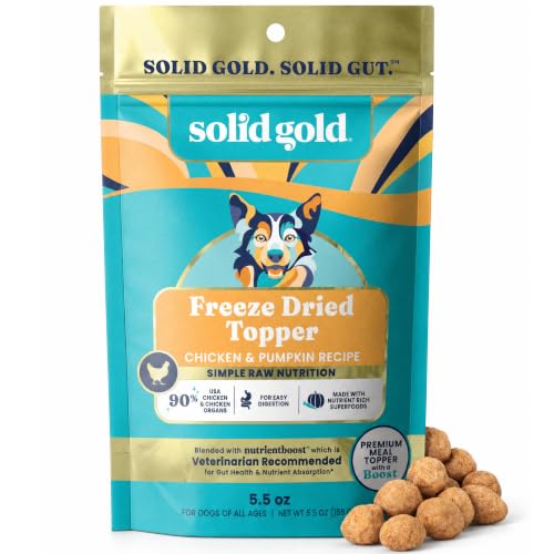Freeze Dried Dog Food Topper & Treats (5.5 Ounce)