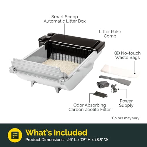Smart Scoop Semi Automatic Self Cleaning Cat Litter Box