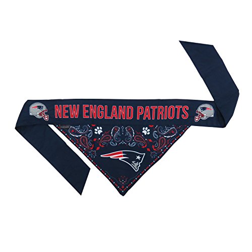 NFL New England Patriots Pet Bandana (New England Patriots / Medium)