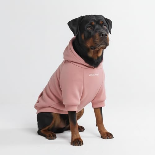 Dog Hoodie Buttery (Dusty Pink / 5XL)