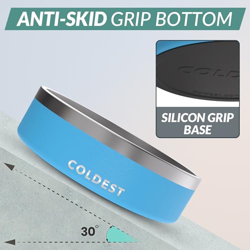 Coldest Dog Bowl (42 oz / Celestial Blue)