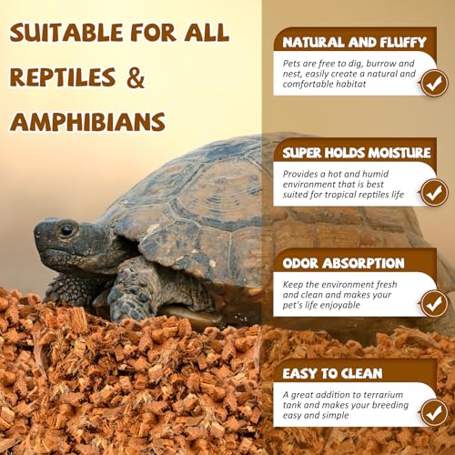 2 Pack Coconut Husk for Reptiles (2 Pack)