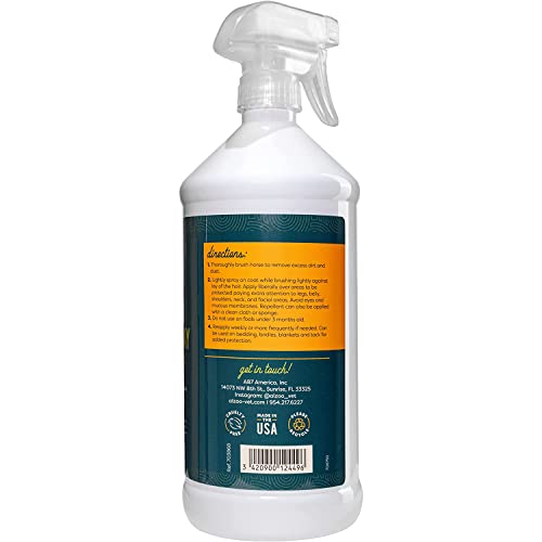 Plant Based Fly and Tick Horse Spray (32 Fl Oz)