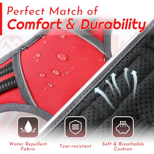 Dog Harness for Large Dogs (Large / Red)